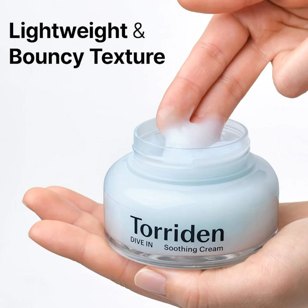 Hyaluronic Acid Soothing Cream by Torriden | Hydrating & Calming Moisturizer